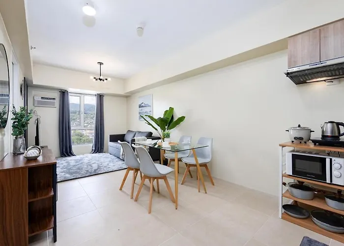 Furnished 1-bedroom In Avida Towers Riala, It Park With Fast Wifi, Netflix, Pool And Apartment