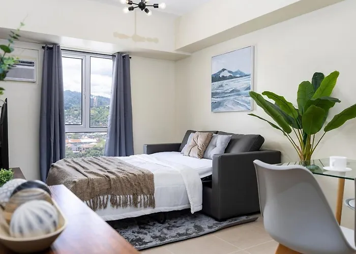 Apartment Furnished 1-bedroom In Avida Towers Riala, It Park With Fast Wifi, Netflix, Pool And Cebu